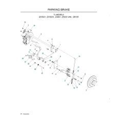 Husqvarna Iz6125 - Parking Brake