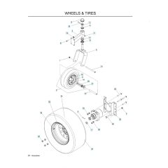 Husqvarna Iz6125 - Wheels & Tyres