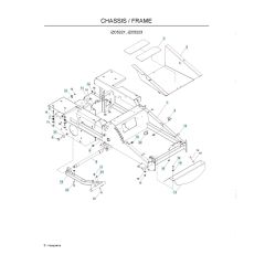 Husqvarna Izc5223 - Chassis & Frame