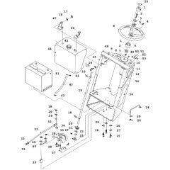 Countax K14 Twin - - 29 Steering Console