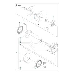 Husqvarna K4000 - Gears