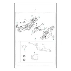 Husqvarna K970 - Crankcase