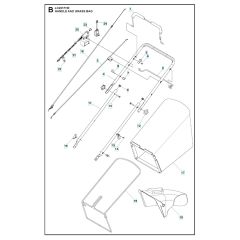 Husqvarna L221FHE - Handle