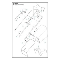 Husqvarna L321AHE - Handle