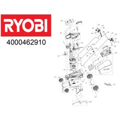 Ryobi OLM1833B - 5133004305 - 4000462910 - Main Assembly