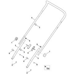 Viking LB540 - Handle - Parts Diagram