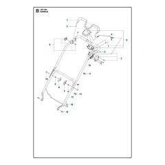 Husqvarna LB 146I - Handle