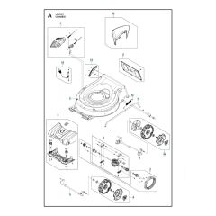 Husqvarna LB 256S - Chassis