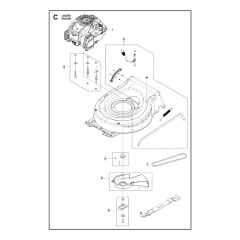 Husqvarna LB 256S - Engine