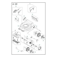 Husqvarna LB 256SP - Chassis