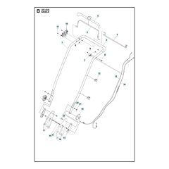 Husqvarna LB 348SI - Handle