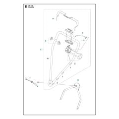 Husqvarna LB442I - Handle