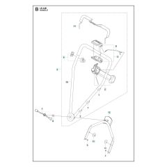 Husqvarna LB448I - Handle