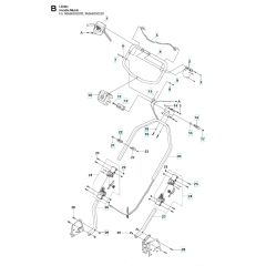 Husqvarna LB 48E - Handle