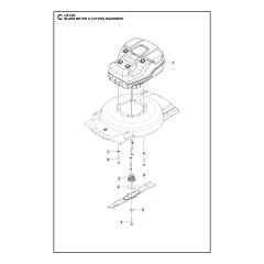 Husqvarna LB548I - Blade Motor & Cutting Equipment