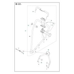 Husqvarna LB548I - Handle