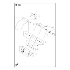 Husqvarna LC137I - Handle