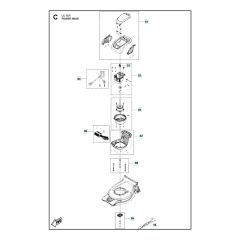 Husqvarna LC137I - Power Head