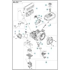 McCulloch LC170F - - Main Assy Parts Diagram