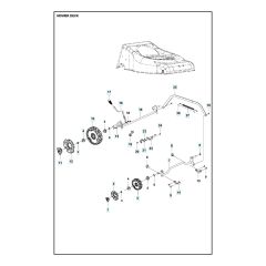 Husqvarna LC 140 - Mower Deck & Cutting Deck