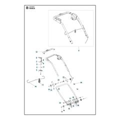 Husqvarna LC 141C - Handle