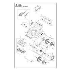 Husqvarna LC 153S - Chassis