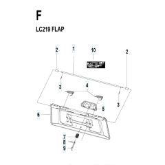 Husqvarna LC 219 - Flap