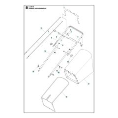 Husqvarna LC 221R - Handle