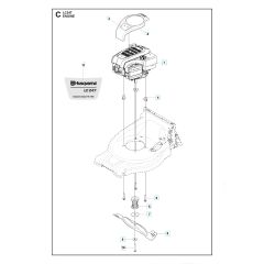 Husqvarna LC 247 - Engine
