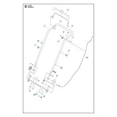 Husqvarna LC 247 - Handle