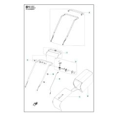 Husqvarna LC 247I - Handle