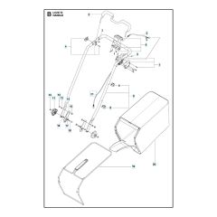 Husqvarna LC 247IX - Handle