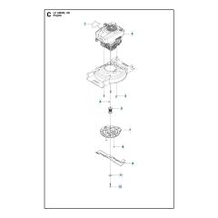 Husqvarna LC 348VE - Engine