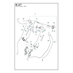 Husqvarna LC 353VB - Handle