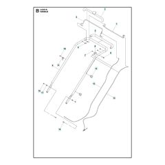 Husqvarna LC 451S - Handle