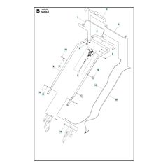 Husqvarna LC 451V - Handle