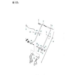 Husqvarna LC 48 - Handle