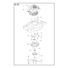 Husqvarna LC 53B E - Engine