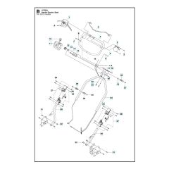 Husqvarna LC 53E E - Handle