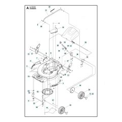 Husqvarna LC551IV - Chassis