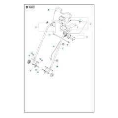 Husqvarna LC551IV - Handle