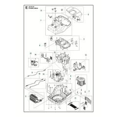 Husqvarna LC551IV - Power Head