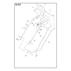 Husqvarna LC551SP - Handle