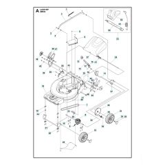 Husqvarna LC551SP - Mower Deck & Cutting Deck