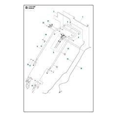 Husqvarna LC551VBP - Handle