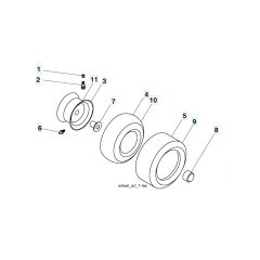 Husqvarna Lgth2454 - Wheels & Tyres