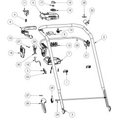 Allett Liberty 35 Handle