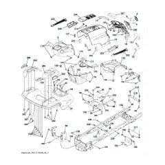 Husqvarna Lt152 - Chassis & Enclosures