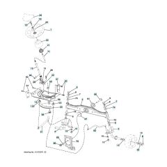 Husqvarna Lt152 - Steering