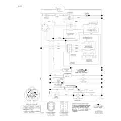 Husqvarna Lt1597 - Schematic